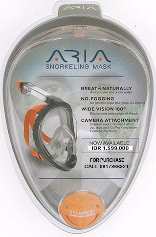 Aria Snorkeling Mask - Yes Wisata